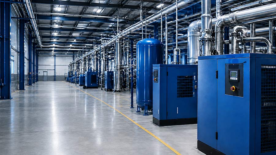 Eficiencia energetica del aire comprimido en la industria