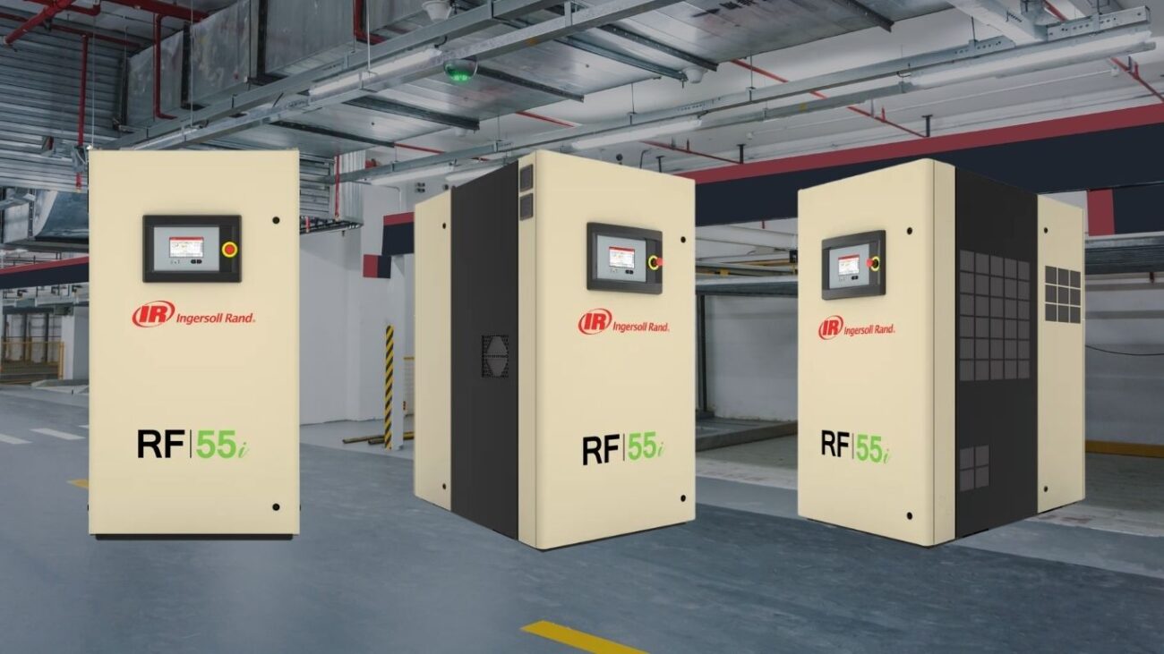Nuevo Ingersoll Rand META 45 55 kW más eficiencia y rendimiento en menos espacio